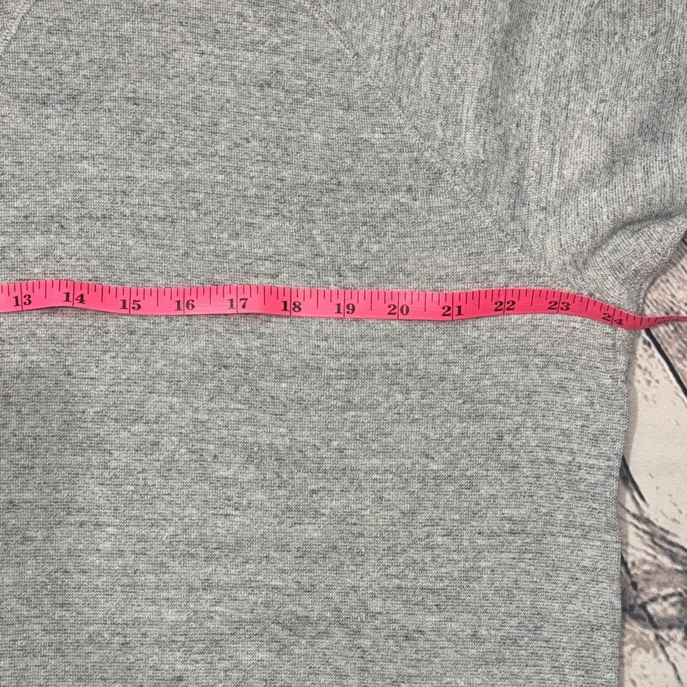 J. Crew Men's Heather Gray Crewneck Sweater